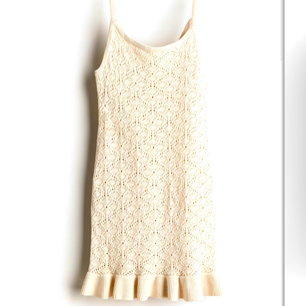 H&M Jacquard-knit Strappy Dress